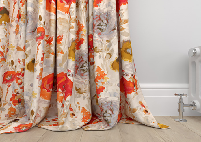 Harper, Burnt Orange - Made to Measure Curtains - Image 6